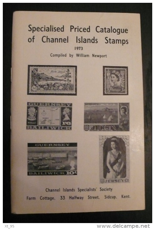 Specialised Priced Catalogue Of Channel Islands Stamps - 1973 - 66 Pages - Frais De Port 1.50 Euros - Other & Unclassified