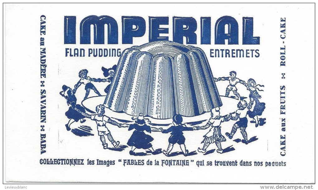 Flan Pudding/IMPERIAL/Entremets //Vers 1950       BUV260 - Süssigkeiten & Kuchen