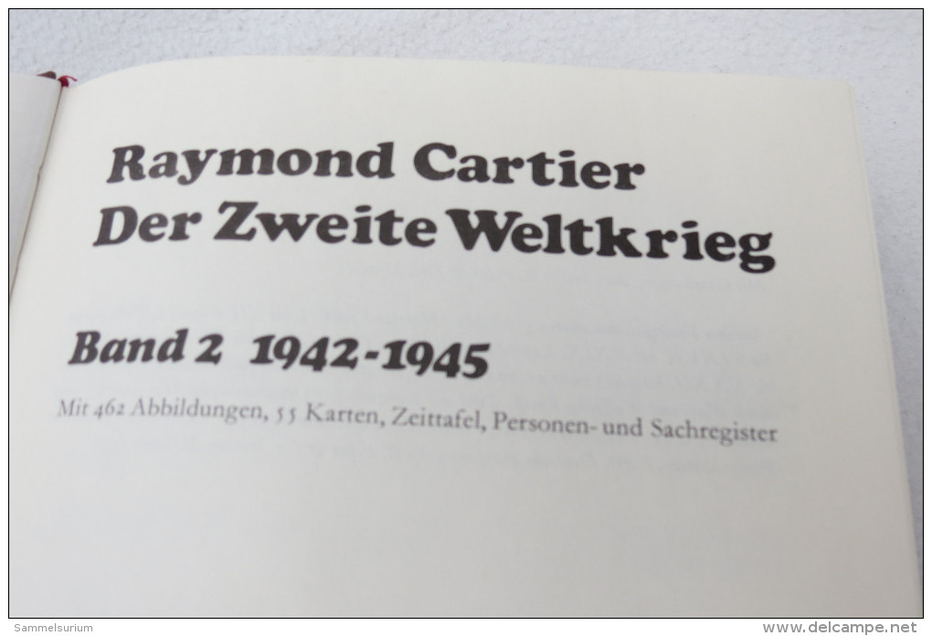 Raymond Cartier "Der Zweite Weltkrieg" Band 2 (1942-1945) - Militär & Polizei