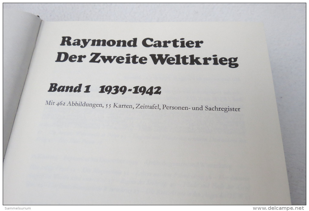 Raymond Cartier "Der Zweite Weltkrieg" Band 1 (1939-1942) - Police & Military
