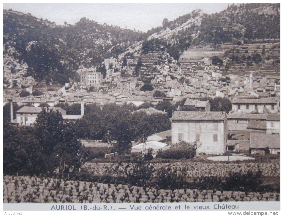 1946 CPA De Auriol  VG VIEUX CHATEAU  Commune Française Département Des Bouches-du-Rhône,région Provence-Alpes-Côte D - Auriol