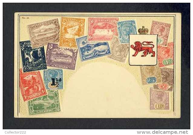 Carte Postale De Monnaies: TASMANIA (AUSTRALIE). Gaufree (Ref. 94164) - Autres & Non Classés