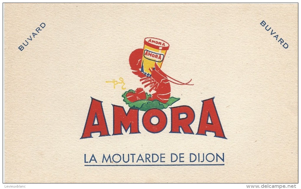 AMORA/La Moutarde De Dijon / /Vers 1955       BUV263 - Moutardes