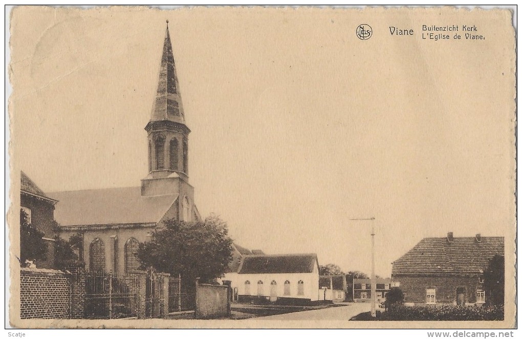 Viane   Buitenzicht Kerk - Geraardsbergen