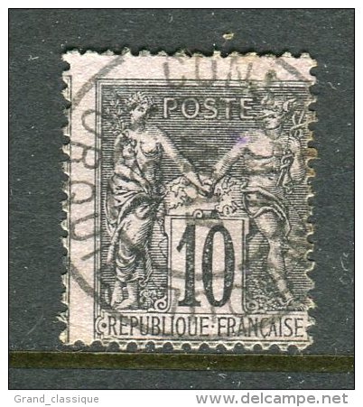 Superbe N° 89 Cachet à Date De Constantinople Turquie 1898 - 1876-1898 Sage (Tipo II)