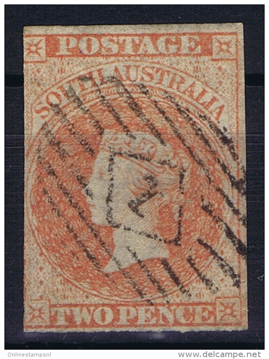 South Australia:  Mi Nr  5 , SG 7, Used  1856  Signed/ Signé/signiert - Oblitérés