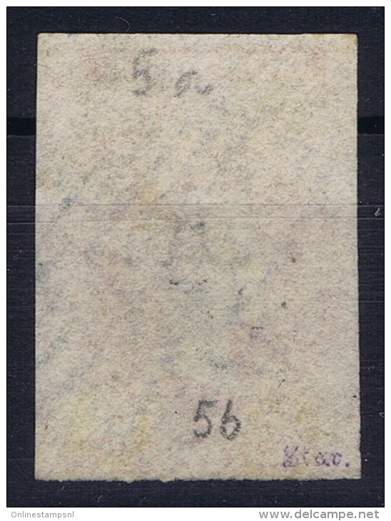 South Australia:  Mi Nr  5 , SG 7, Used  1856  Signed/ Signé/signiert - Gebraucht