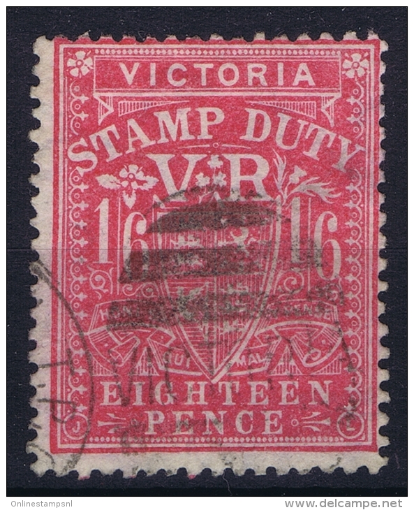 Victoria:  Stamp Duty SG 267  Used - Used Stamps