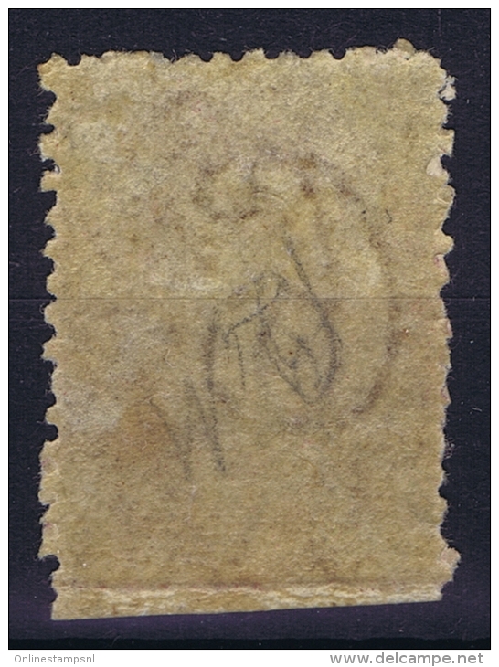 Tasmania:  Mi Nr 18 CC  SG  76    P 12 * 12  MH/*   Sheet Margin - Mint Stamps