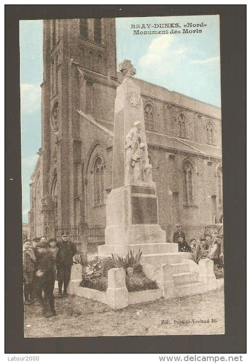 BRAY DUNES MONUMENT AUX MORTS - Bray-Dunes