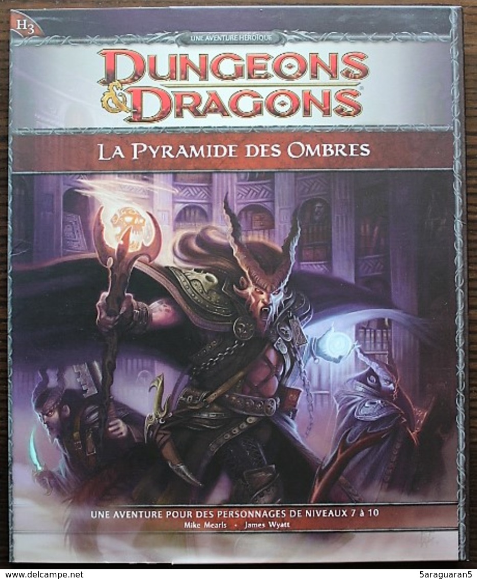 DONJONS ET DRAGONS 4 - D&D4 - La Pyramide Des Ombres - Donjons & Dragons