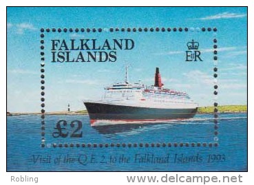 Antarctic.Falklands Islands.1993. Ship.Sheet.1v.Michel.10.MNH.22134 - Other & Unclassified