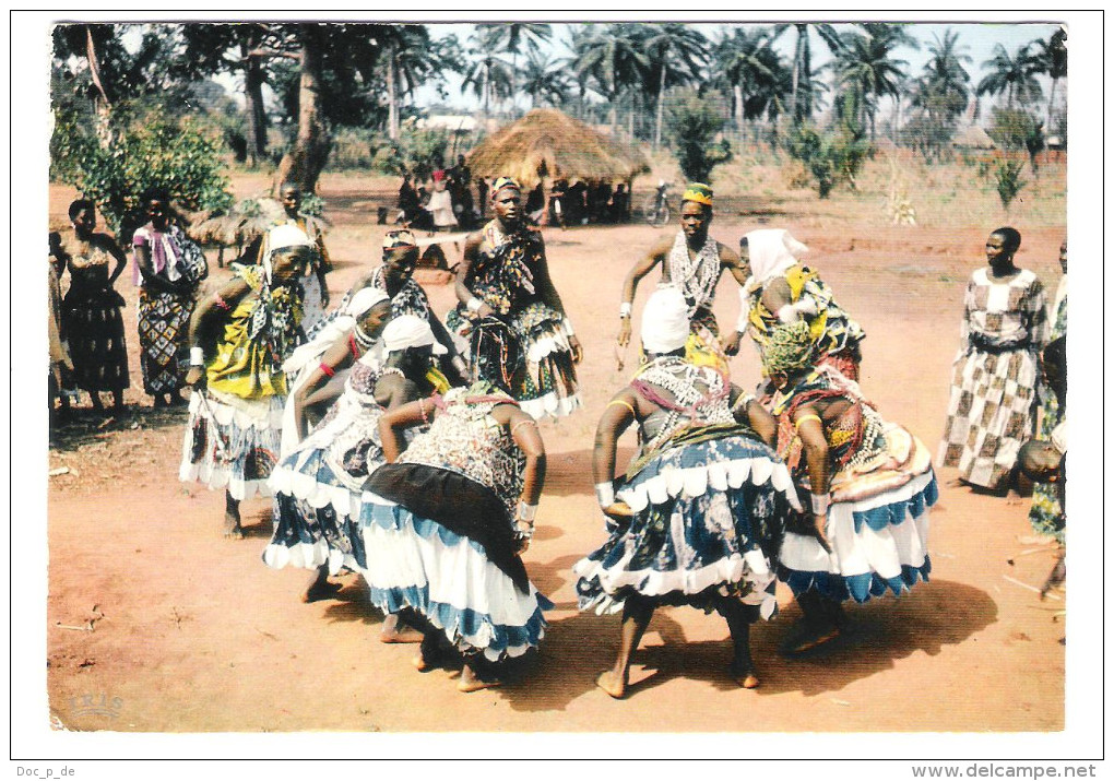 Nigeria - Acrobatic Dancers - Nice Stamp - Nigeria