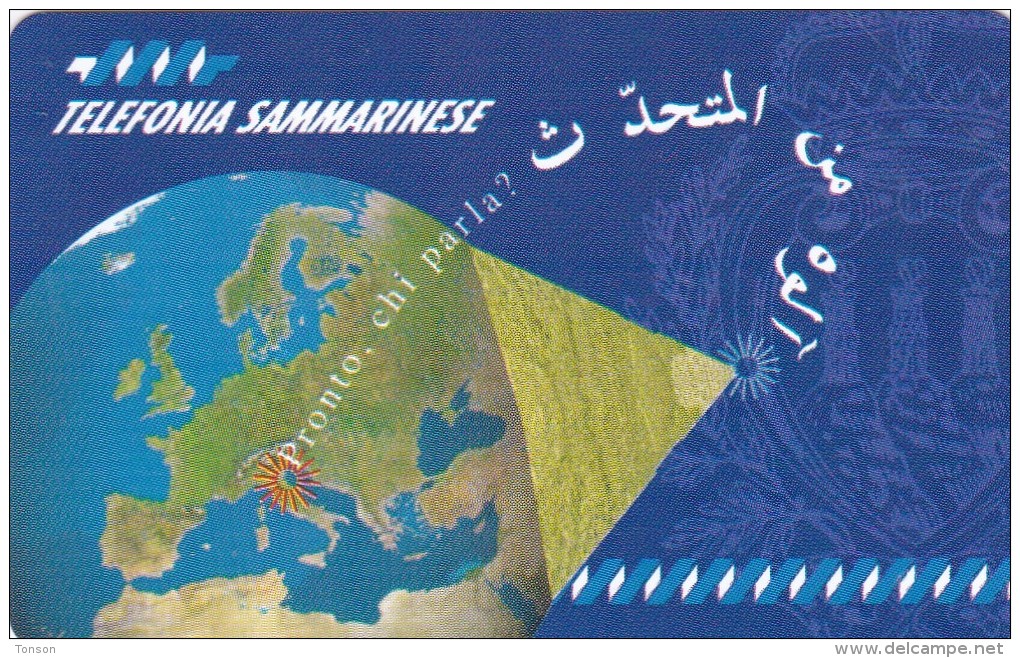 San Marino, 17, Pronto, Chi Parla? - Egypt, Mint, 2 Scans. - San Marino