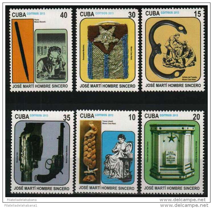 2013.21 CUBA 2013 MNH JOSE MARTI. UN HOMBRE SINCERO. - Unused Stamps