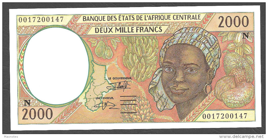 GUINEA EQUATORIALE (Central African States) : 2000 Francs  - 2000 -   UNC - Aequatorial-Guinea