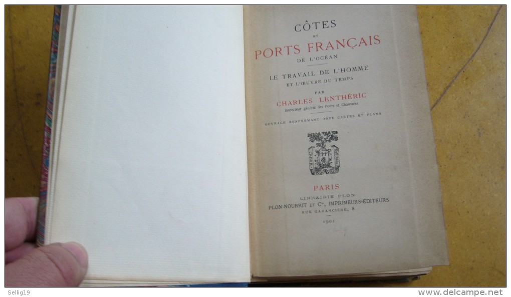 Côtes Et Ports Français De L´océan - Le Travail De L´homme Et L´oeuvre Du Temps - Boats