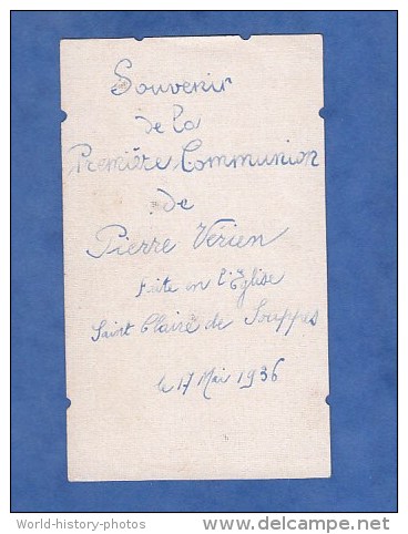 Faire Part De Communion - SOUPPES Sur LOING ( Seine Et Marne ) - Pierre VERIEN - Le 17 Mai 1936 - Communion