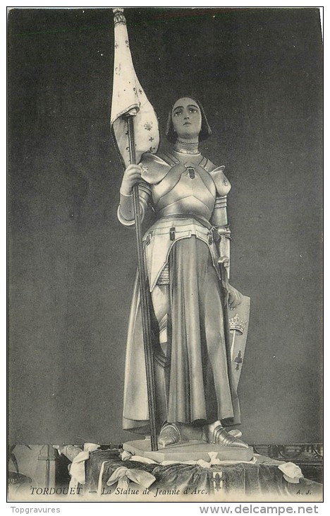 14 TORDOUET La Statue De Jeanne D'arc - Otros & Sin Clasificación