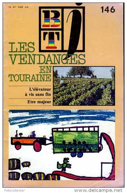 BT Junior N° 146 : Les Vendanges En Touraine (37) - Cooking & Wines