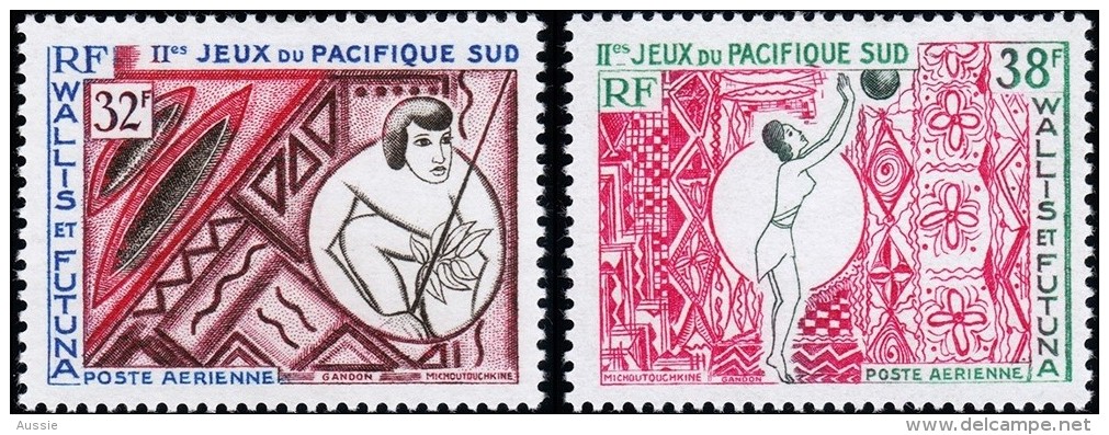 Wallis Et Futuna 1966 Yvertn° LP PA 29-30 ***  MNH Cote 11,45 Euro Sport - Neufs