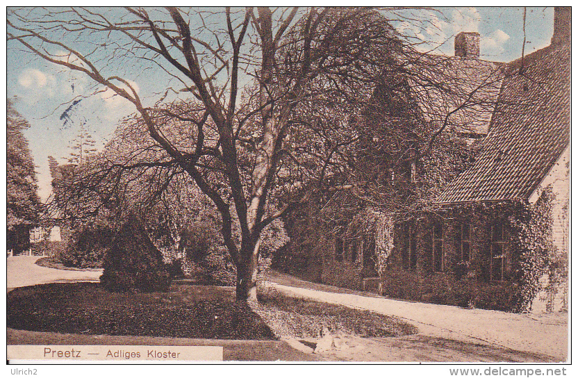 AK Preetz - Adliges Kloster - Feldpost - 1916 (20505) - Preetz