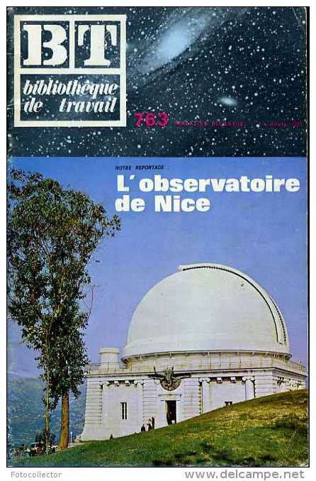 BT N° 763 : L'observatoire De Nice (06) - Science