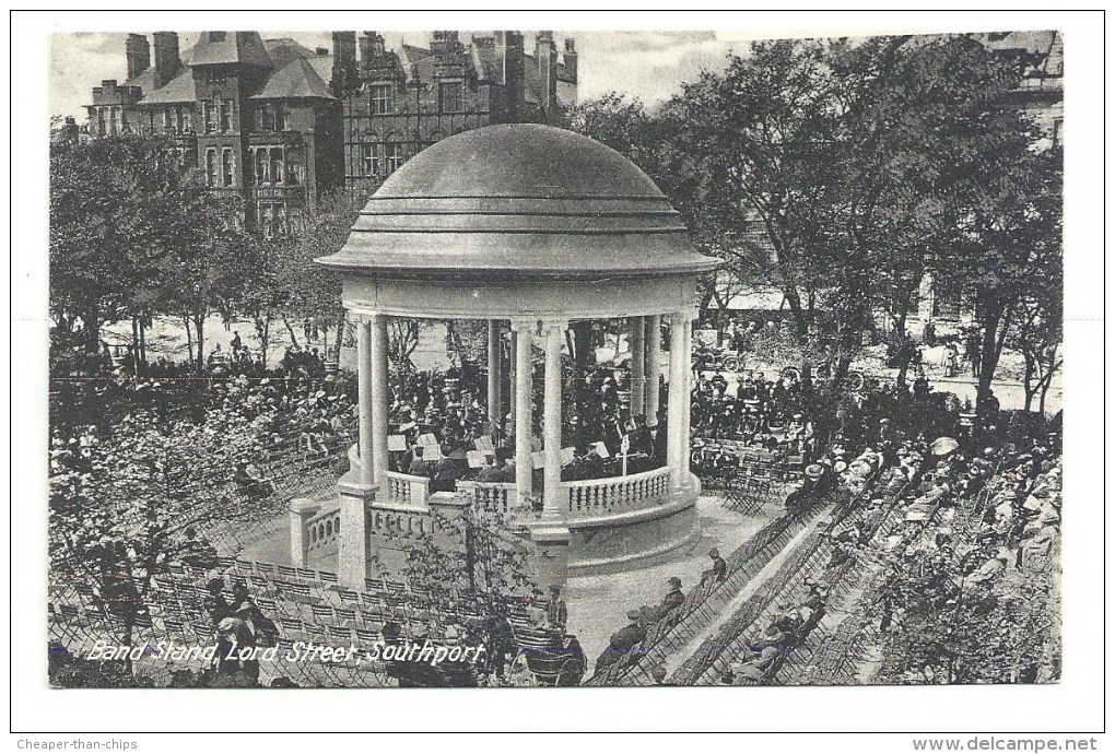 Southport - Band Stand, Lord Street - Southport