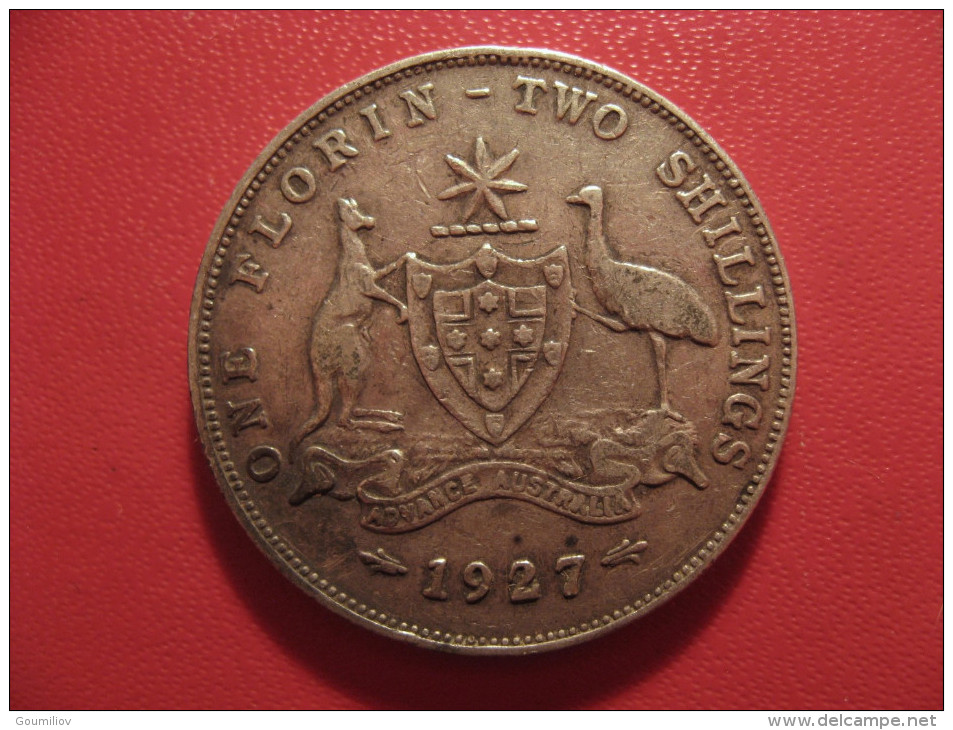 Australie - Australia - Florin, 2 Shillings 1927 George V 6420 - Sixpence