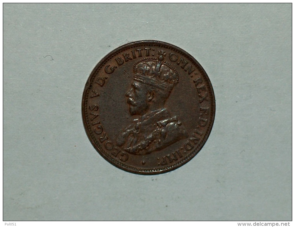 Australie ONE HALF 1/2 PENNY 1928 Australia - ½ Penny