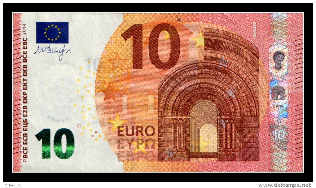 "YA" GREECE Firma DRAGHI  Y001 - 10 Euro