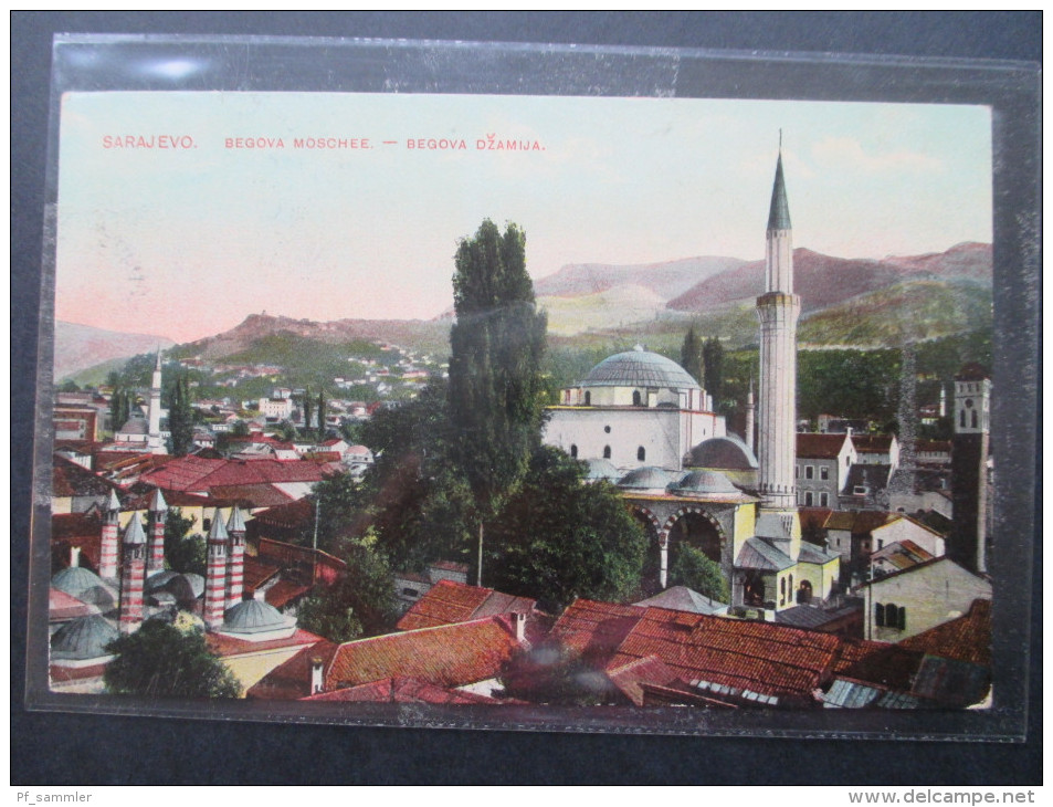 AK 1910 Österreich / Bosnien. Michel Nr. 48. Sarajevo. Begova Moschee. Begova Dzamija. - Bosnien-Herzegowina