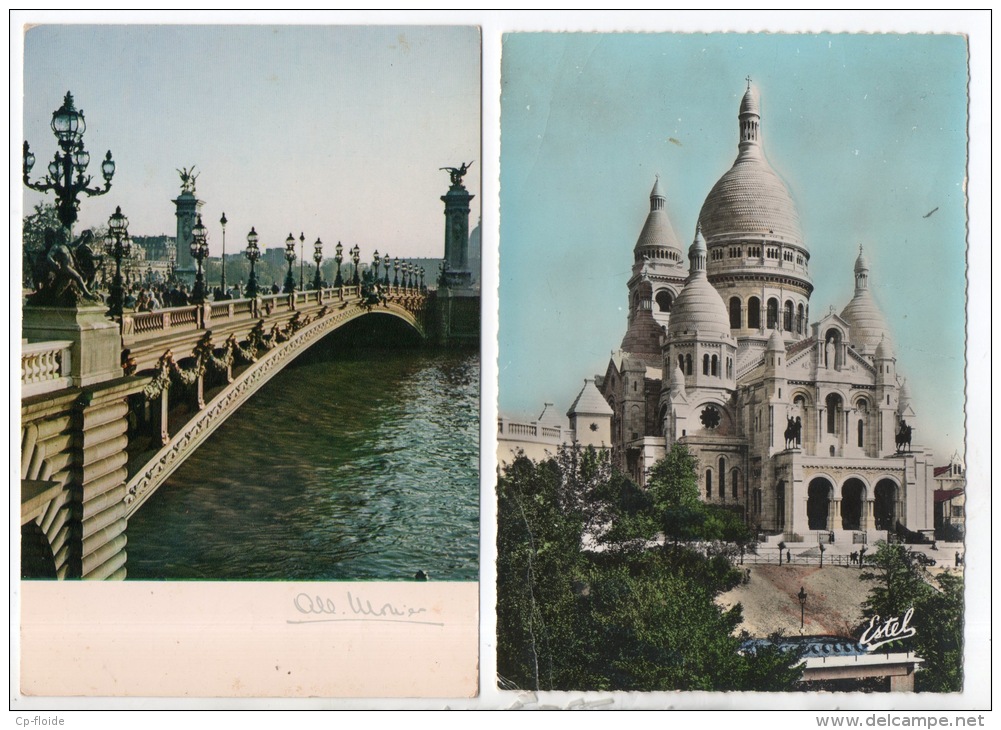 75 - PARIS . 10 CARTES POSTALES . SCANS - Réf. N°12468 - - Autres & Non Classés