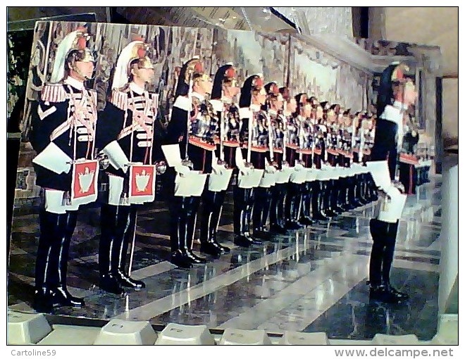 MILITARI CARABINIERI GUARDIE DEL PRESIDENTE DELLA REPUBBLICA CORAZZIERI  N1975  FC6988 - Polizia – Gendarmeria