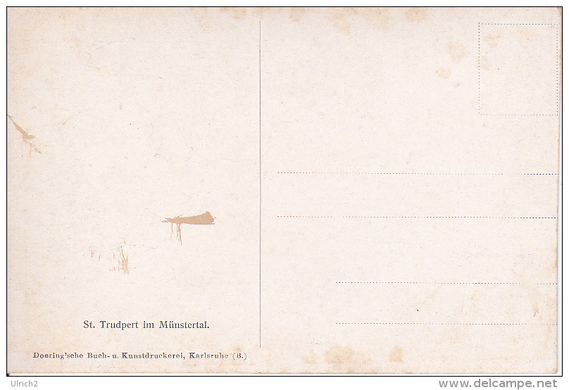 AK St. Trudpert Im Münstertal - Künstlerkarte (20527) - Münstertal