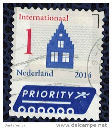Pays Bas 2014 Oblitéré Used Tarif International House Maison Typique Amsterdam - Gebraucht