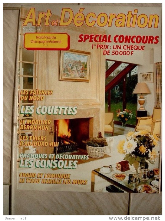 Art Et Decoration N° 267 Du 01/01/1987 - House & Decoration