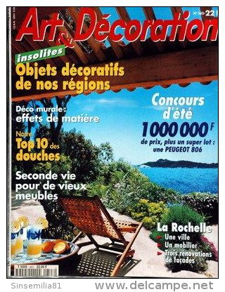 Art Et Decoration N° 343 Du 01/06/1996 - Maison & Décoration