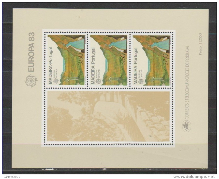 Europa 1983 - Neufs LUXE ** - BF Madeira - Collections (sans Albums)