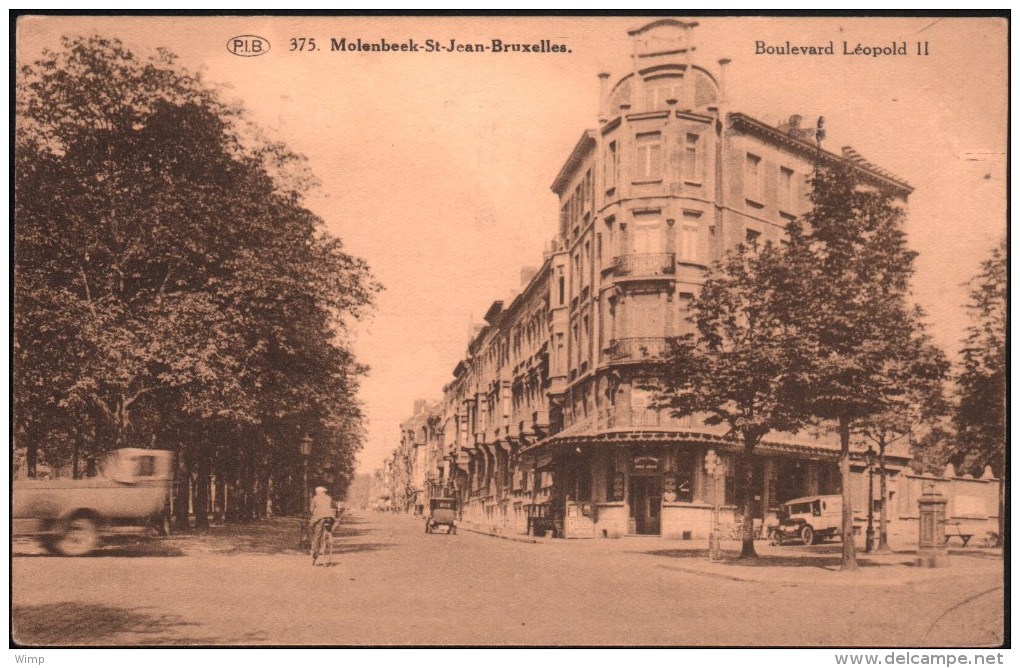 Molenbeek - Bd Léopold II / Carte PIB 373 - Molenbeek-St-Jean - St-Jans-Molenbeek