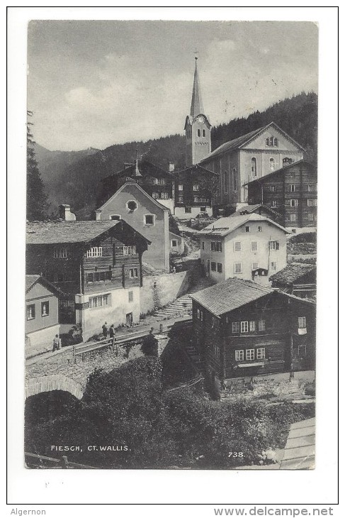 13516 - Fiesch Kirche - Fiesch