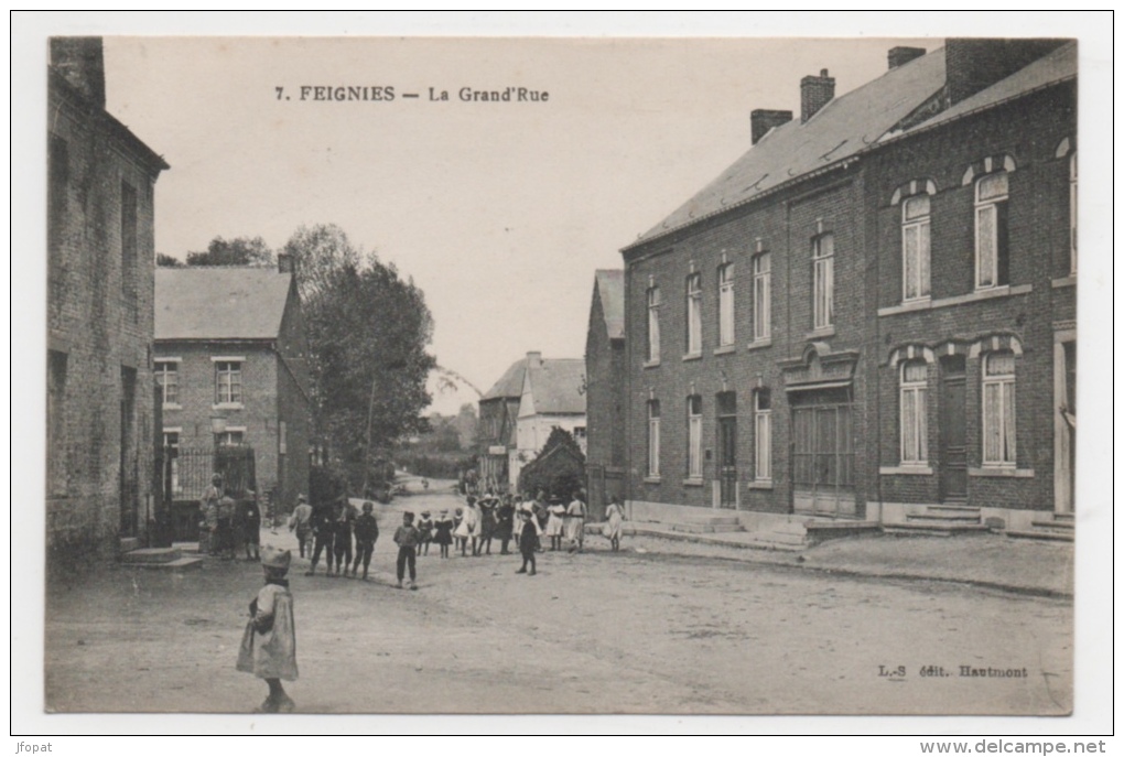 59 NORD - FEIGNIES La Grand'rue - Feignies