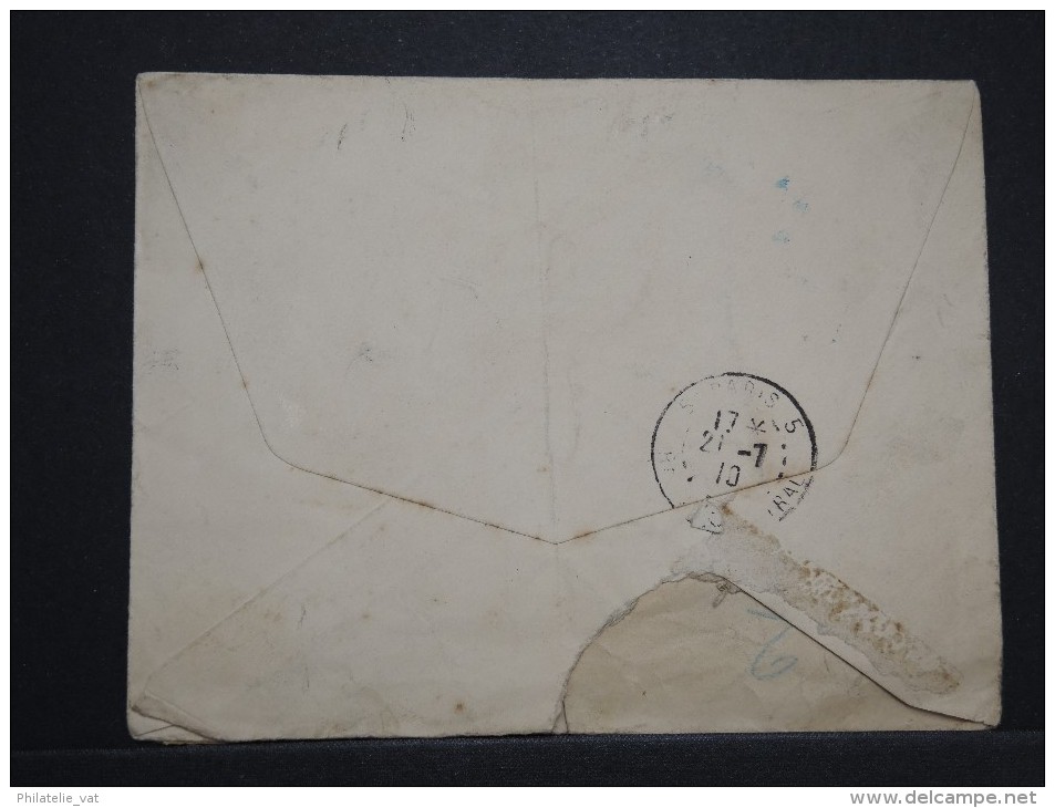 RUSSIE - Enveloppe ( Pli Central) En Recommandée De Gitomire Pour Paris En 1910 - A Voir - Lot P14179 - Lettres & Documents