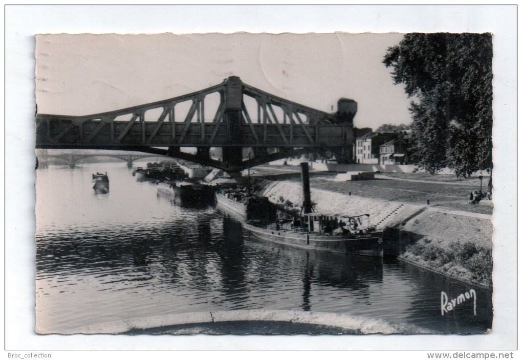 Charenton-le-Pont, Coup D´oeil Sur Les Ponts, 1949, éd. Raymon N° 720, Péniche Emilienne - Charenton Le Pont