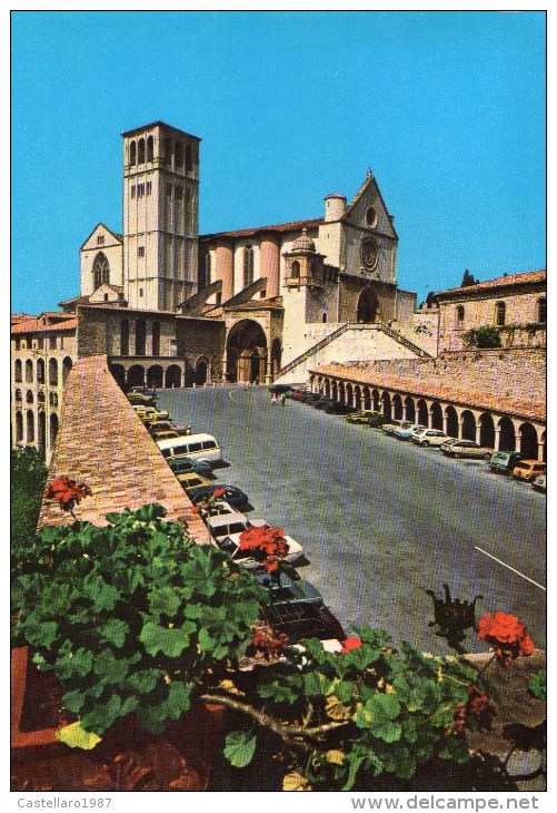 Assisi - Basilica Di San Francesco (con Auto) - Altri & Non Classificati