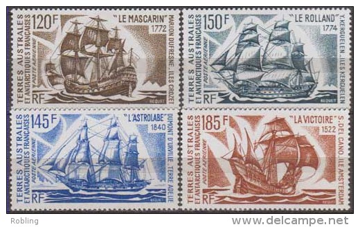 Antarctic.T.A.A.F.1973.Ships.Michel.85-88.MNH.22157 - Andere & Zonder Classificatie