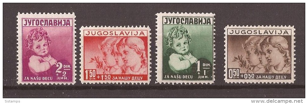 1938  350-53  KINDER JUGOSLAVIJA JUGOSLAWIEN  KINDERHILFE  MNH - Unused Stamps