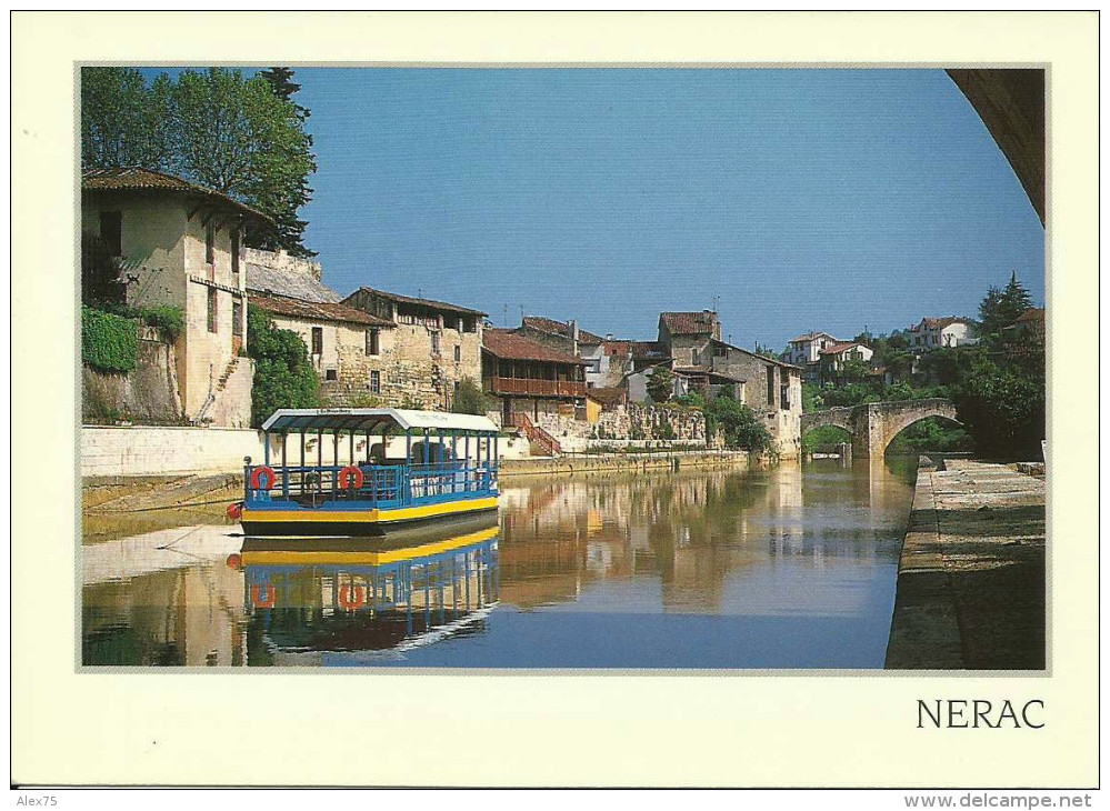 NERAC D´ALBRET -- Les Quais Sur La Baise -- - Nerac