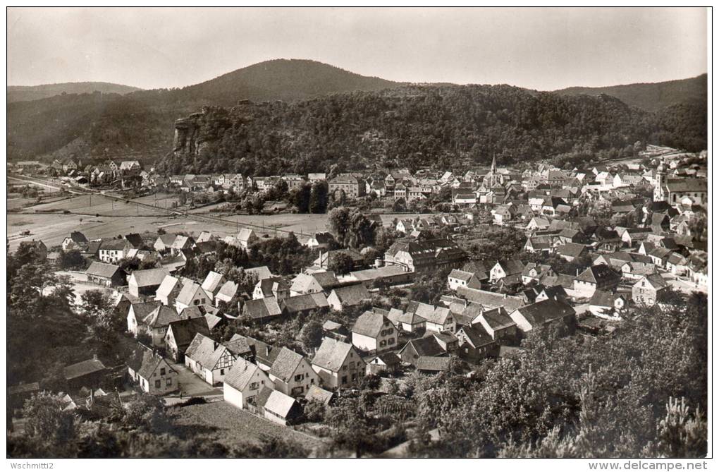 Fotokarte DAHN/Pfalz - Text In Steno; 1954 Nach Steinwiesen - Dahn