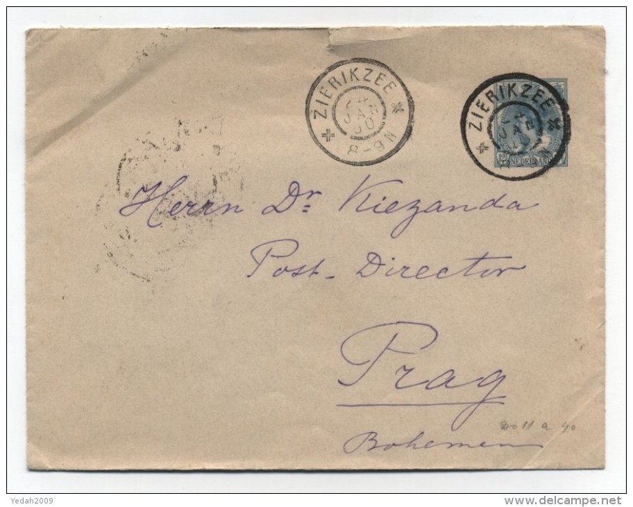 Netherlands/Czechoslovakia COVER 1900 - Brieven En Documenten